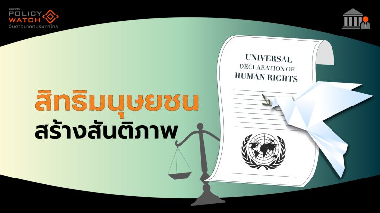 สิทธิมนุษยชน สร้างสันติภาพ